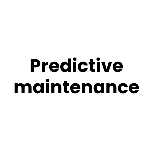Predictive maintenance